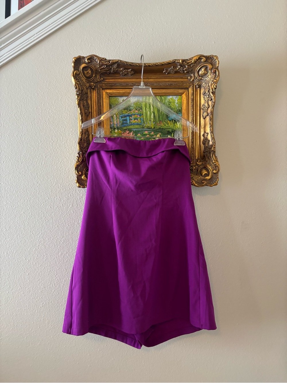 Hello Molly Vibrant Purple Romper